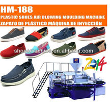 Fabrication de chaussures en plastique faisant la machine